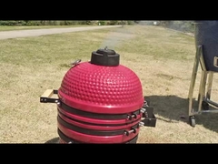 木炭は22インチの星明かりの空の表面陶磁器のKamado BBQタケHandlleを焼く